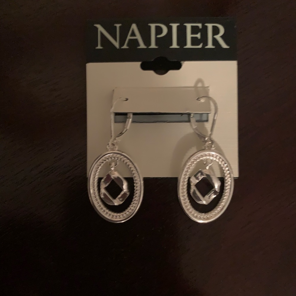 Napier Silver Earrings